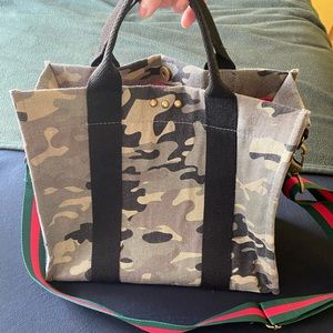 Camo Fabric Tote Bag